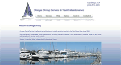Desktop Screenshot of omegadiving.net